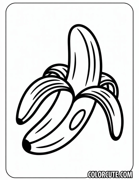 Cute Bold and Easy Banana | Free PDF Printables