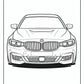 BMW Car Coloring Pages | Free PDF Printables