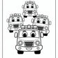 Cute Fire Truck Coloring Pages | Free PDF Printables