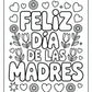 Feliz Dia Madres Coloring Pages Free PDF Printables