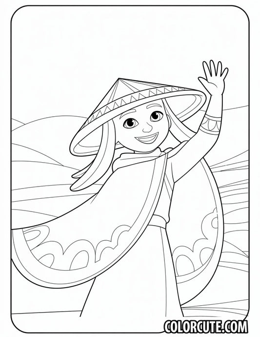 Gambar Raya Coloring Page | Free PDF Printables