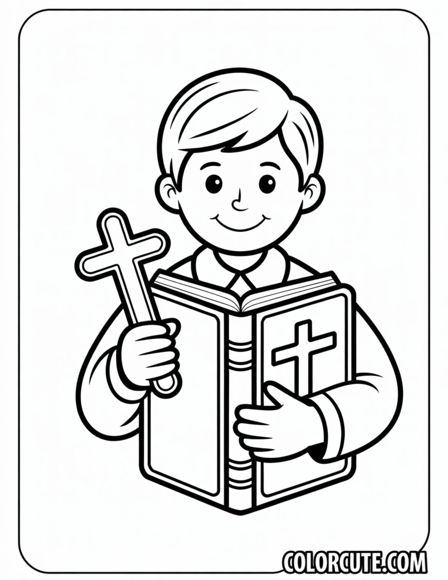 Christian Back to School Coloring Pages | Free PDF Printables