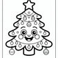 Christmas Bold and Easy Coloring Pages | Free PDF Printables