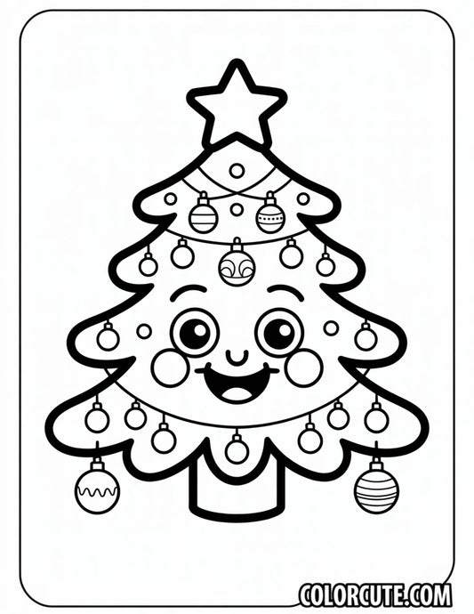 Christmas Bold and Easy Coloring Pages | Free PDF Printables