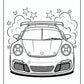 Cool Racing Porsche Coloring Pages | Free PDF Printables
