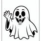 Ghostface Ghost Coloring Pages | Free PDF Printables