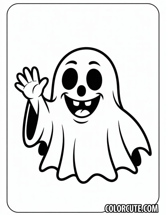Ghostface Ghost Coloring Pages | Free PDF Printables
