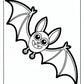 Halloween Bat Coloring Page | Free PDF Printables