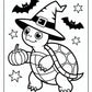 Halloween Turtle Coloring Pages | Free PDF Printables