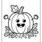 Little Pumpkin Coloring Pages | Free PDF Printables
