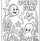 Ocean Preschool Coloring Pages | Free PDF Printables