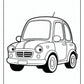 Simple Car Coloring Pages | Free PDF Printables